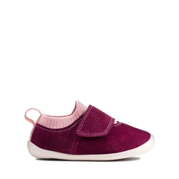 Clarks Girls Roamer Seek Casual Shoes Purple | USA-5316972